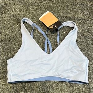The North Face Blue Sports Bra Medium Support